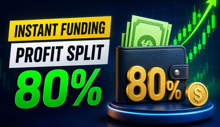 Instant Funding Profit Split 80 Percent